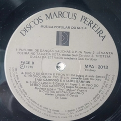 Lp Música Popular Do Sul Vol.4 - Discos Marcus Pereira - loja online