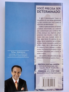 LIVRO VOCÊ PRECISA SER DETERMINADO - SILAS MALAFAIA - comprar online