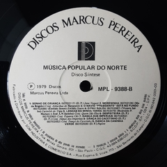 Imagem do LP MÚSICA POPULAR DO NORTE DISCO SÍNTESE (1979) - GRAVADORA MARCUS PEREIRA