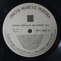 LP MÚSICA POPULAR DO NORTE - DISCO 4 (1976) - GRAVADORA MARCUS PEREIRA - loja online