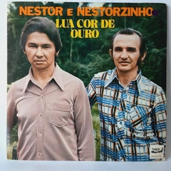 Lp Disco De Vinil Nestor E Nestorzinho Lua Cor De Ouro