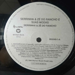 Lp Serrinha E Zé Do Rancho - Som Da Terra - Sebo Casa Laranja