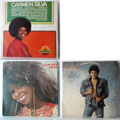 LOTE COM 3 DISCOS DE VINIL - CAMEN SILVA E GILLIARD