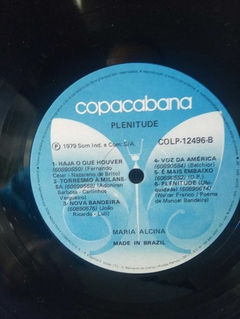 Lp Maria Alcina - Plenitude - zerado com encarte - Sebo Casa Laranja