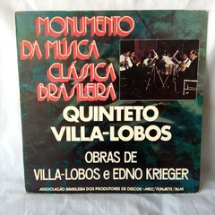 Lp Quinteto Villa Lobos - Monumento da música clássica br