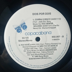 LP Dois por dois - Disco 1993 na internet