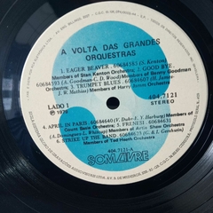 Imagem do Lp A Volta das Grandes Orquestras