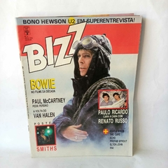 Revista Bizz N. 9 (1986) Capa David Bowie Com Poster