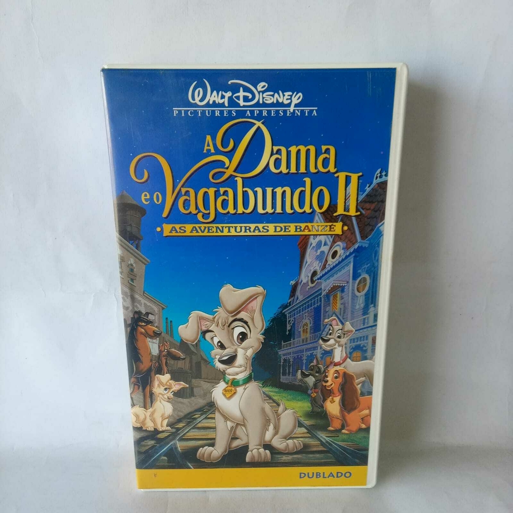  DVD A Dama e O Vagabundo II - As Aventuras de Banze