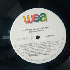 Lp Donna Summer - Another Place And Time Com Encarte na internet