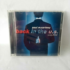 CD Paul Mccartney - Back in the Usa live 2002 duplo Importado Japão