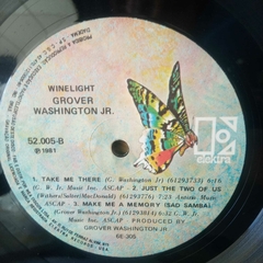 Lp Grover Washington Jr - Winelight com encarte na internet