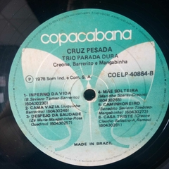 Lp Trio Parada Dura - Cruz pesada - Sebo Casa Laranja