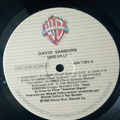 Lp David Sanborn - Hideway na internet