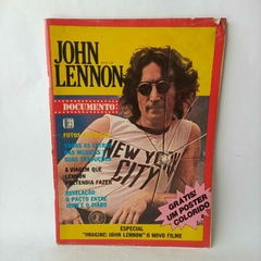 Revista John Lennon Documento com poster