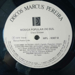 LP Música Popular do Sul - Disco Síntese - Marcus Pereira na internet