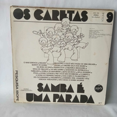 LP Os Caretas - Samba é uma parada Pesquisa Ibope vol.9 - comprar online