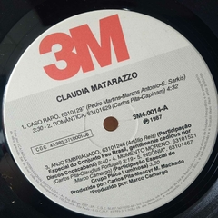 Lp Claudia Matarazzo - Disco 1987 - Sebo Casa Laranja