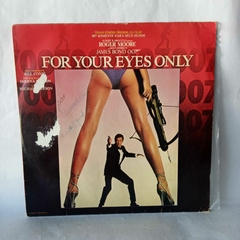 LP TRILHA DO FILME JAMES BOND 007 - FOR YOUR EYES ONLY - SOMENTE PARA SEUS OLHOS