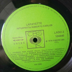 LP Lafayette - Interpreta Roberto Carlos - Sebo Casa Laranja