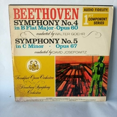 LP Beethoven Simphonia 4 e 5 - comprar online