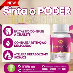 COMBO- 03 FRASCOS- EMAGRECEDOR- FINEWOMAN 900MG- 90 DIAS DE TRATAMENTO - loja online