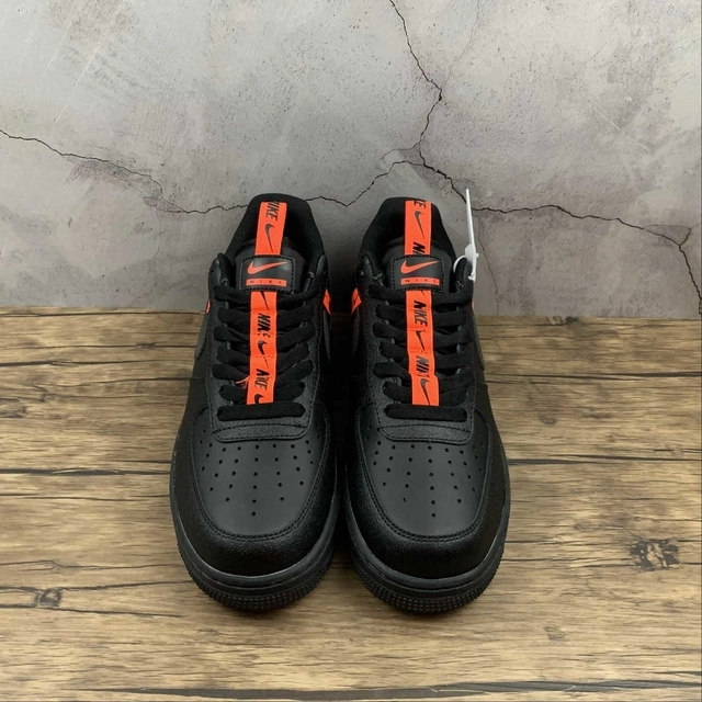 Nike Air Force 1 LV8 KSA 'Worldwide Pack ‑ Black Total Orange' (GS)