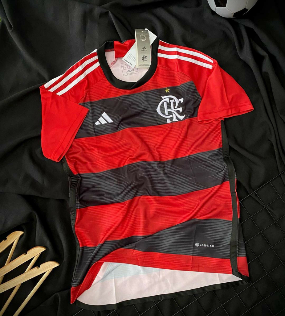 Camisa Flamengo II 21/22 - Masculino Torcedor - Branco/Vermelho