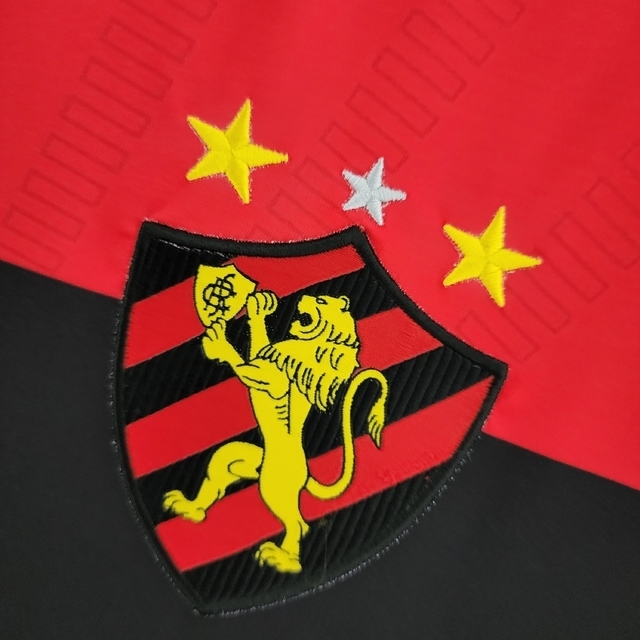 CAMISA SPORT RECIFE I 22/23 TORCEDOR-UMBRO-MASCULINA -VERMELHO/PRETO