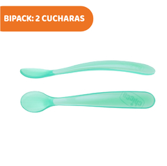 Chicco Cuchara De Silicona Para Bebés X1 Naranja