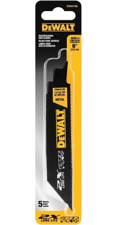 Seguetas Metal 6 X 14/18 D Para Sierra Sable Dewalt Dwa4186 - Reiker Tools