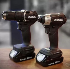 Imagen de Rotomartillo 1/2 Y Atornillador 1/4 Hex Brushless 18v Makita