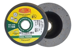 Copa Shellac P/pulido Piedra 3-5/32 X 5/8 Austromex Aus-1290