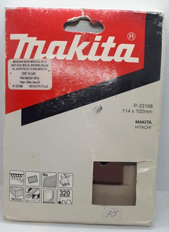 Lija Perforada Para Madera De 1/4 G320 10 Pzs Makita P33168 en internet