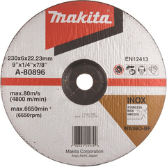 Disco Abrasivo Desbaste Inox 9 X 7/8 10 Pzs Makita B44236 - comprar en línea