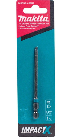 Punta Cuadro #1 X 3-1/2 Power Bit Impact X Makita A96849 - comprar en línea