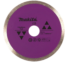 Disco Diamante Rin Cont. 4-3/8 X 20mm P/4100 Makita D44258