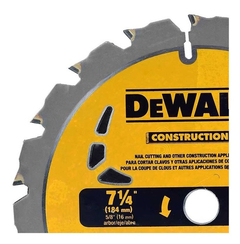 Disco Sierra P/madera 7-1/4 X 18 Dientes Dewalt Dw3191 - comprar en línea