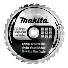 Sierra Circular Para Madera 12 X 1-3/16 X 30d Makita B19489