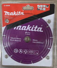 Disco Diamante Multimaterial 7 X 7/8 Makita D58899 en internet