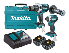 Combo Rotomartillo 1/2 Ator-impac 18v 5amp Makita Dlx2176t