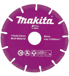 Disco Diamante Multimateriales 4-1/2 Makita D58883 - comprar en línea