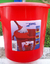 Cubeta Con Exprimidor Roja Jofel 3800300 - comprar en línea