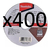Disco Abrasivo Corte Inox 4-1/2 X 7/8 400 Pzs Makita D18409