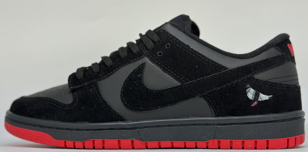 Nike sb dunk low hot sale x jeff staple black pigeon