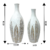 Vasos em Resina com Desenho de Folha Diferenciado - Natuhome | Esculturas, Decoração, Peças Decorativas E Muito Mais