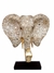 Escultura Cabeça de Elefante em Resina P