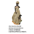 Escultura Africana Mãe e Filho em Resina no Tom Bege - comprar online