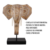 Escultura Cabeça de Elefante em Resina G - loja online