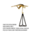 Imagem do Escultura ginasta dourada resina base metal se equilibrando